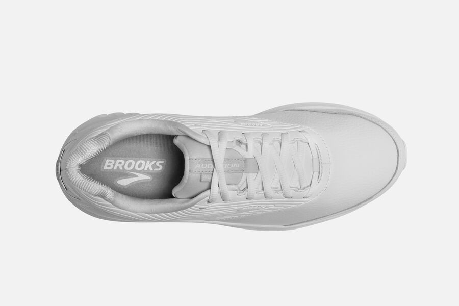 Brooks Addiction Walker 2 Running Shoes Mens - White - ULWSX-9745